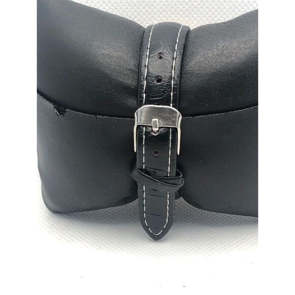 Fossil Q FTW5022 Women's Black Leather Analog Dial Hybrid Smart Watch HK230 - Picture 4 of 9